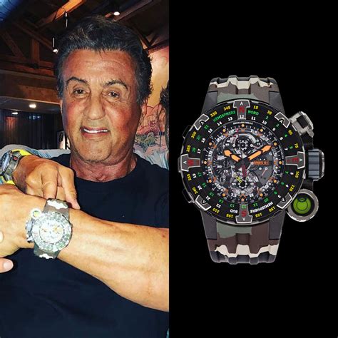 Sylvester Stallone watch owner